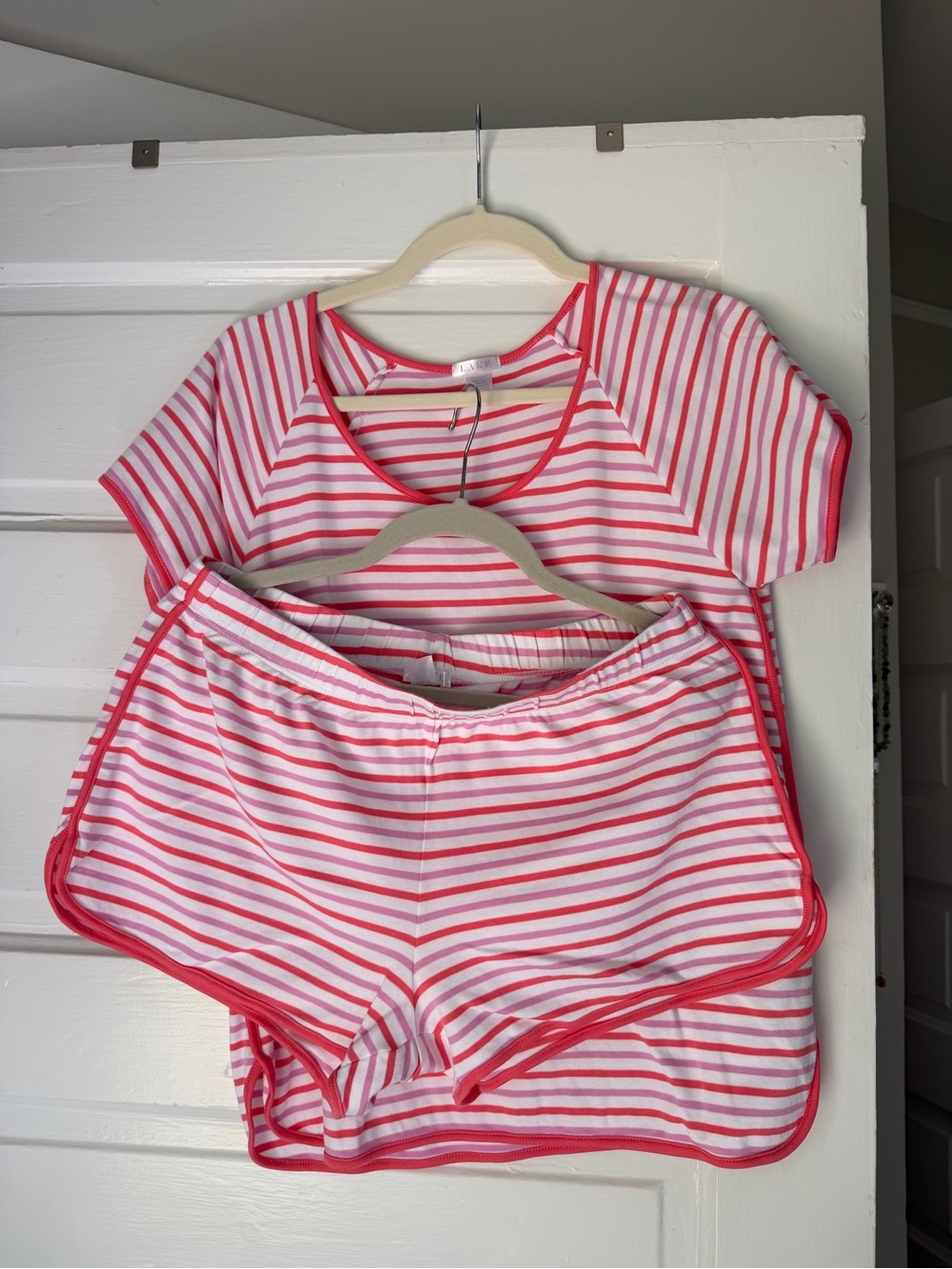 LAKE Pajamas Pima Shorts Set in Tiki